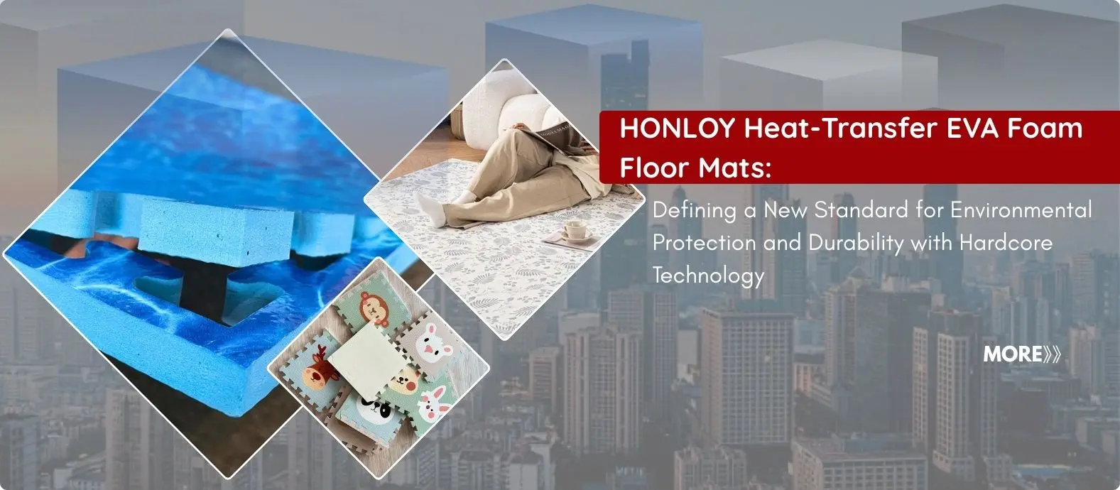 HONLOY Heat-Transfer EVA Foam Floor Mats: Defining a New Standard for Environmental Protection and Durability with Hardcore Technology