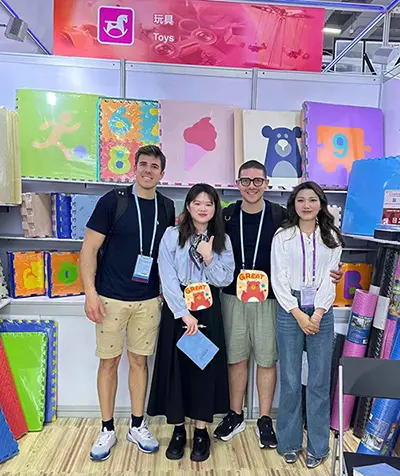 Innovative EVA Floor Mats Captivate Global Buyers at 2025 Canton Fair Finale